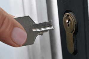 afgebroken sleutel voordeur