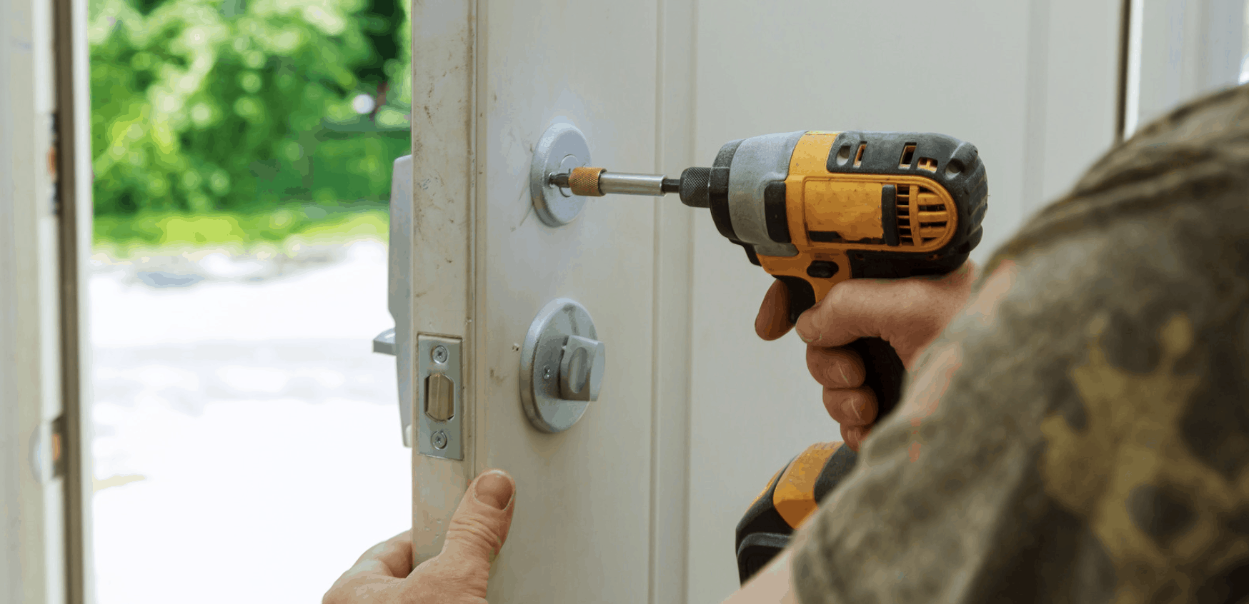 Multi-point lock for more security at home